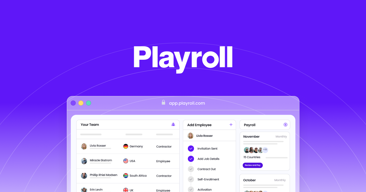 Playroll logo